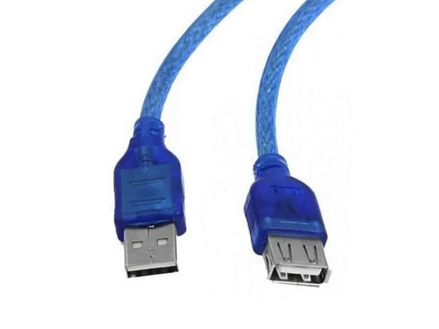 &uu CABLE ALARGUE USB MACHO A HEMBRA 1.5 MTS (3127)